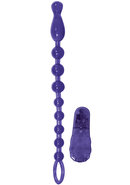 Vibrating Butt Beads - Purple