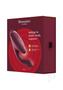 Womanizer Duo 2 Silicone Rechargeable Clitoral And G-spot Stimulator - Bordeaux